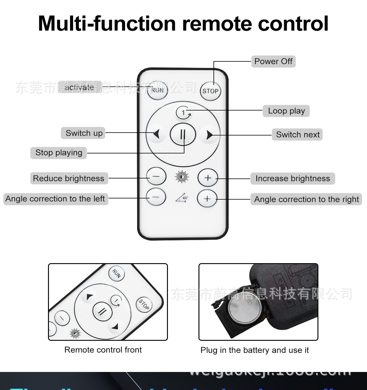 Naked-eye 3D holographic projector 244LED stereoscopic suspended aerial imaging fan screen wall-mounted advertising machine pic 13