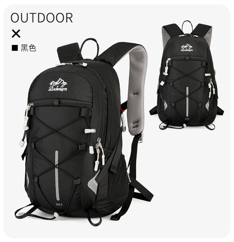 Al aire libre mochila de escalada peso ligero a prueba de agua mochila de senderismo ciclismo camping mochila de viaje fabricante al por mayor pic 32