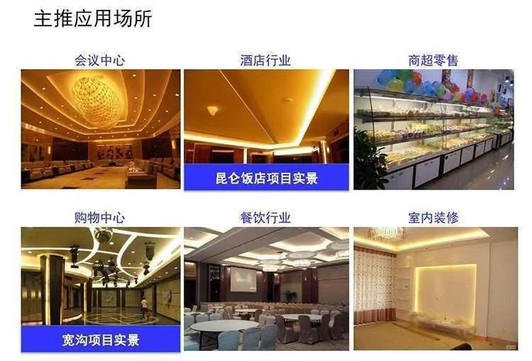 5050LED light strip, 220V outdoor waterproof, IP65, lighting project, home decoration lighting, decorative atmosphere, colored light strip pic 26