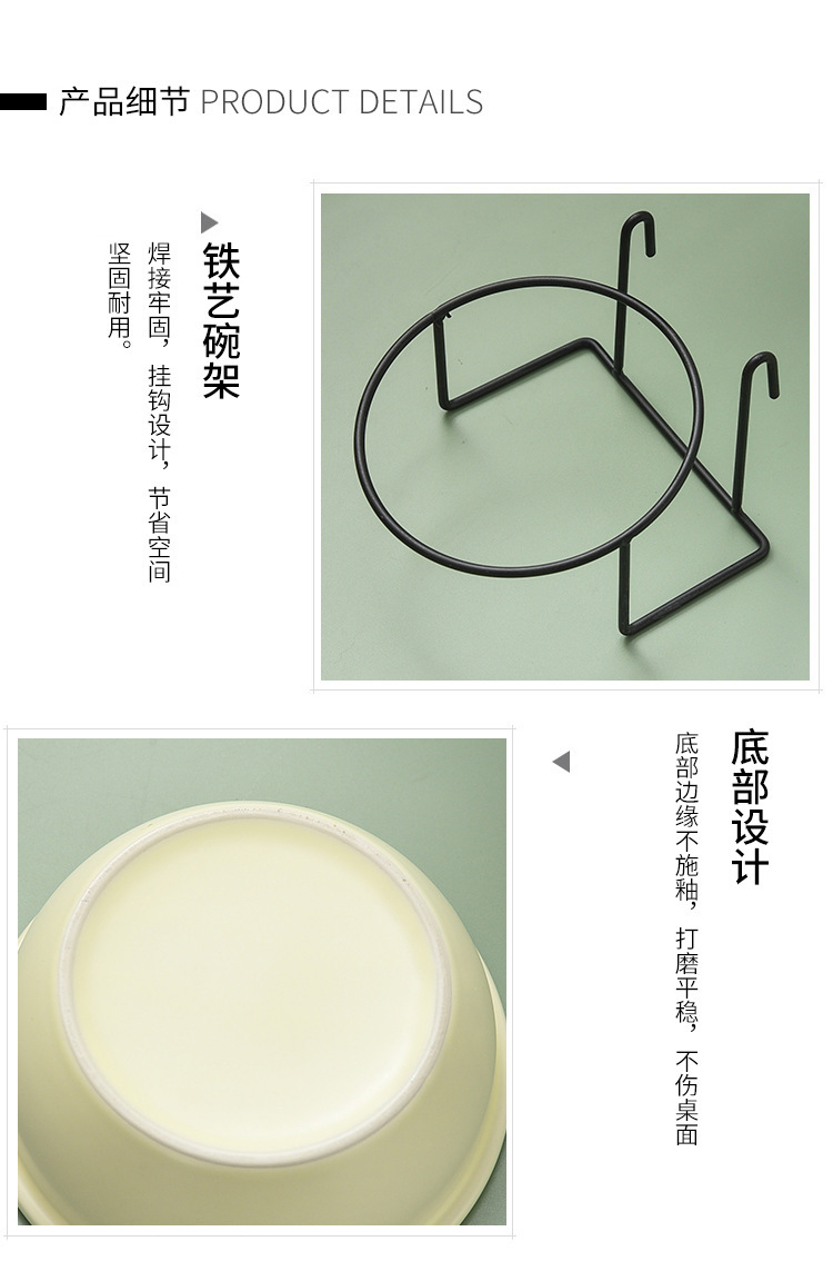 Three-piece pet food bowl set, hanging feeding bowl, pet supplies, automatic water dispenser, dog bowl, pet feeder pic 15