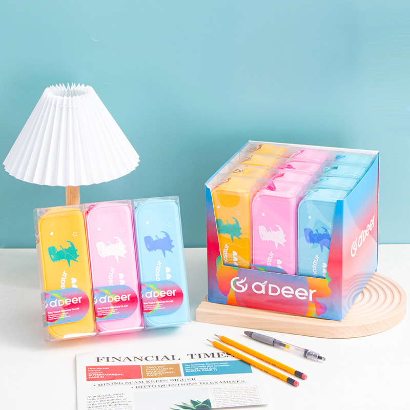 Silicone small dinosaur pen cases for both domestic and foreign trade, high appearance level pen cases, student stationery pic 2