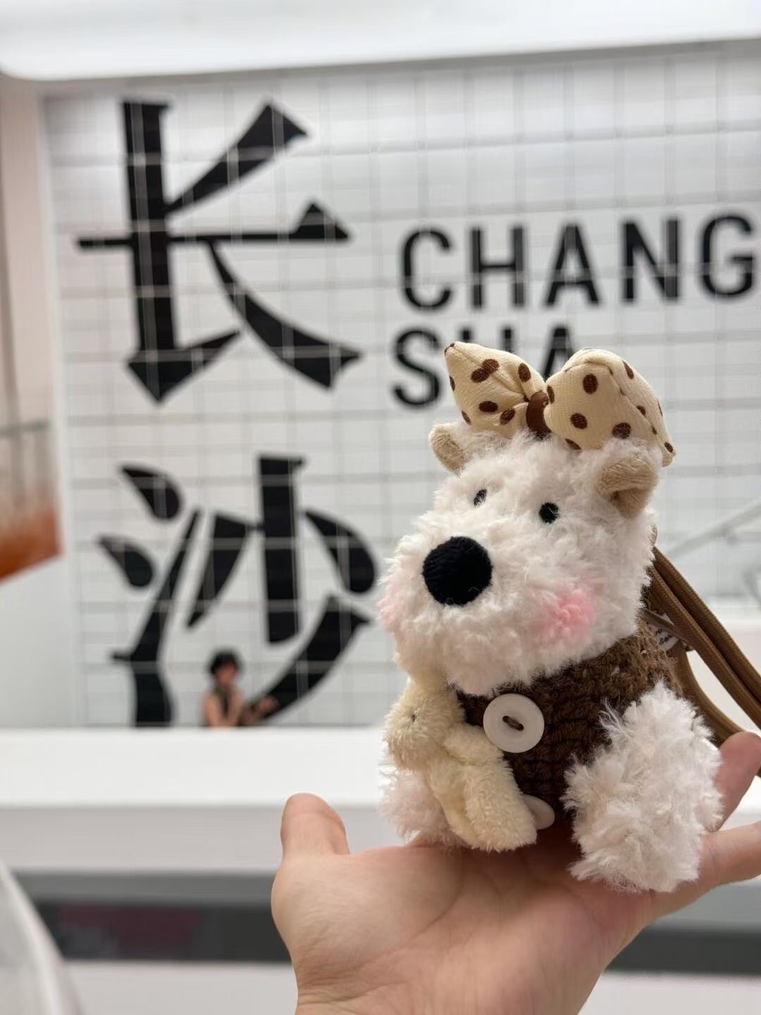 Best-selling Blind West Highland pendant, sloppy dog keychain accessory, creative doll bag, hanging dog pendant, small gift pic 10