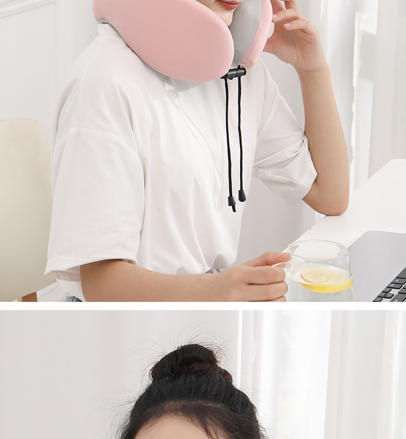 New U-shaped pillow, neck support pillow, memory foam neck support pillow, office nap pillow, travel portable pillow pic 19