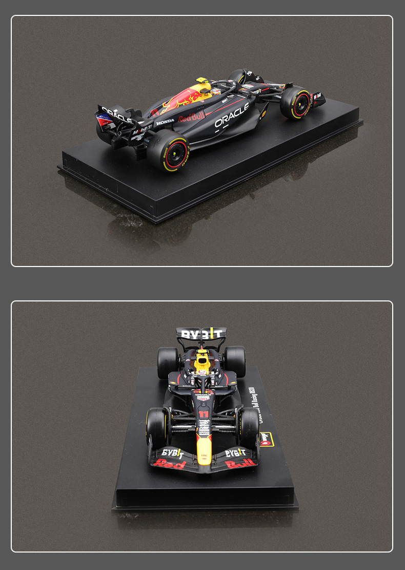 A 1:43 scale replica of the Red Bull RB20F1 racing car model alloy car model, 2024 Formula racing decorative toy car pic 6