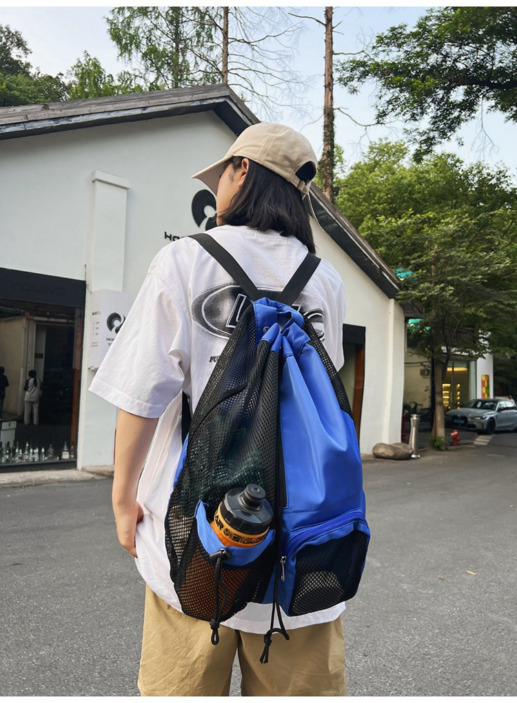手提袋式游泳健身旅行专用 收纳方便网纱元素运动风格详情35