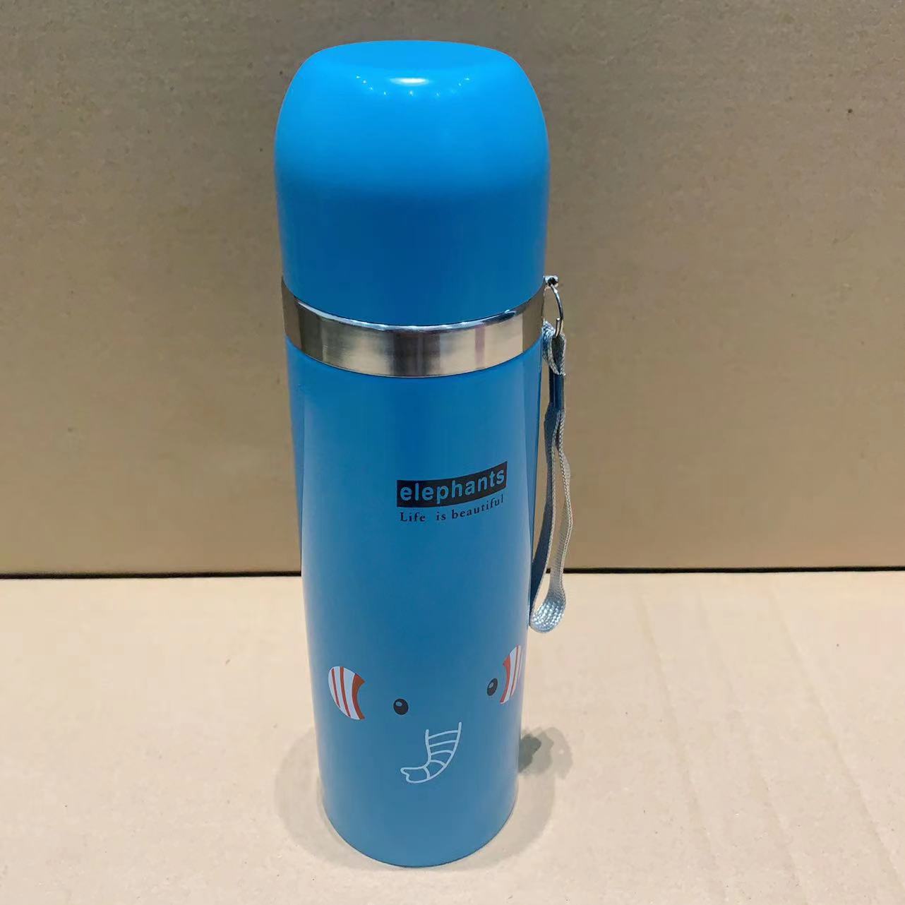 Camouflage insulated military training stainless steel vacuum sling in stock, gift cup, outdoor fitness 304 student bullet head pic 7