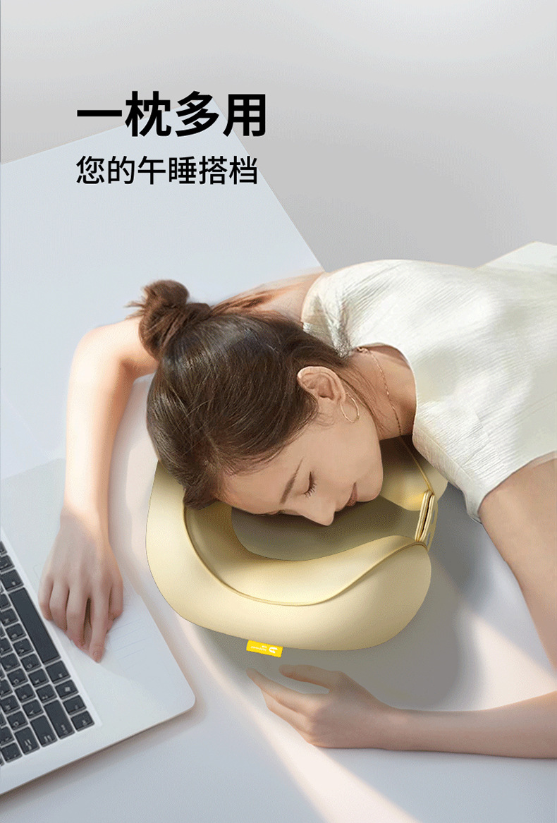 跨境u型护脖枕记忆棉护颈枕飞机脖子靠枕午睡枕学生旅行睡觉u型枕详情12