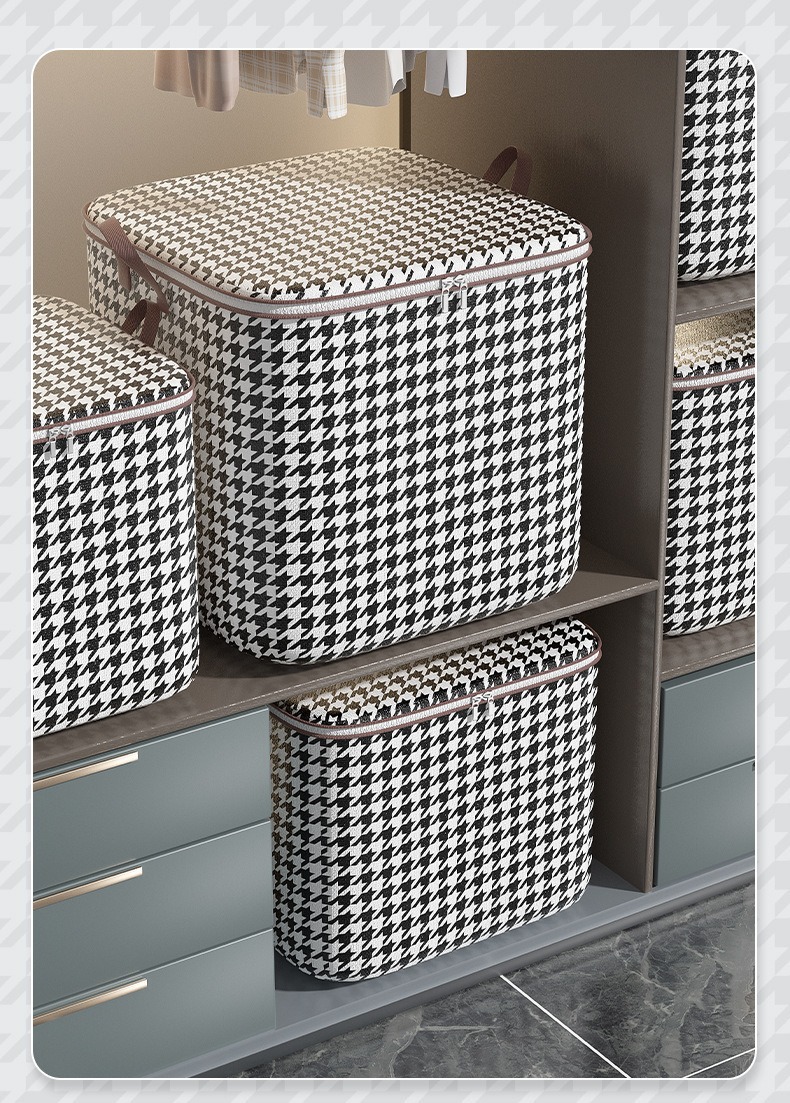 Wholesale of large-sized thickened dust-proof moving clothes storage bags for clothes and quilts from the manufacturer pic 13