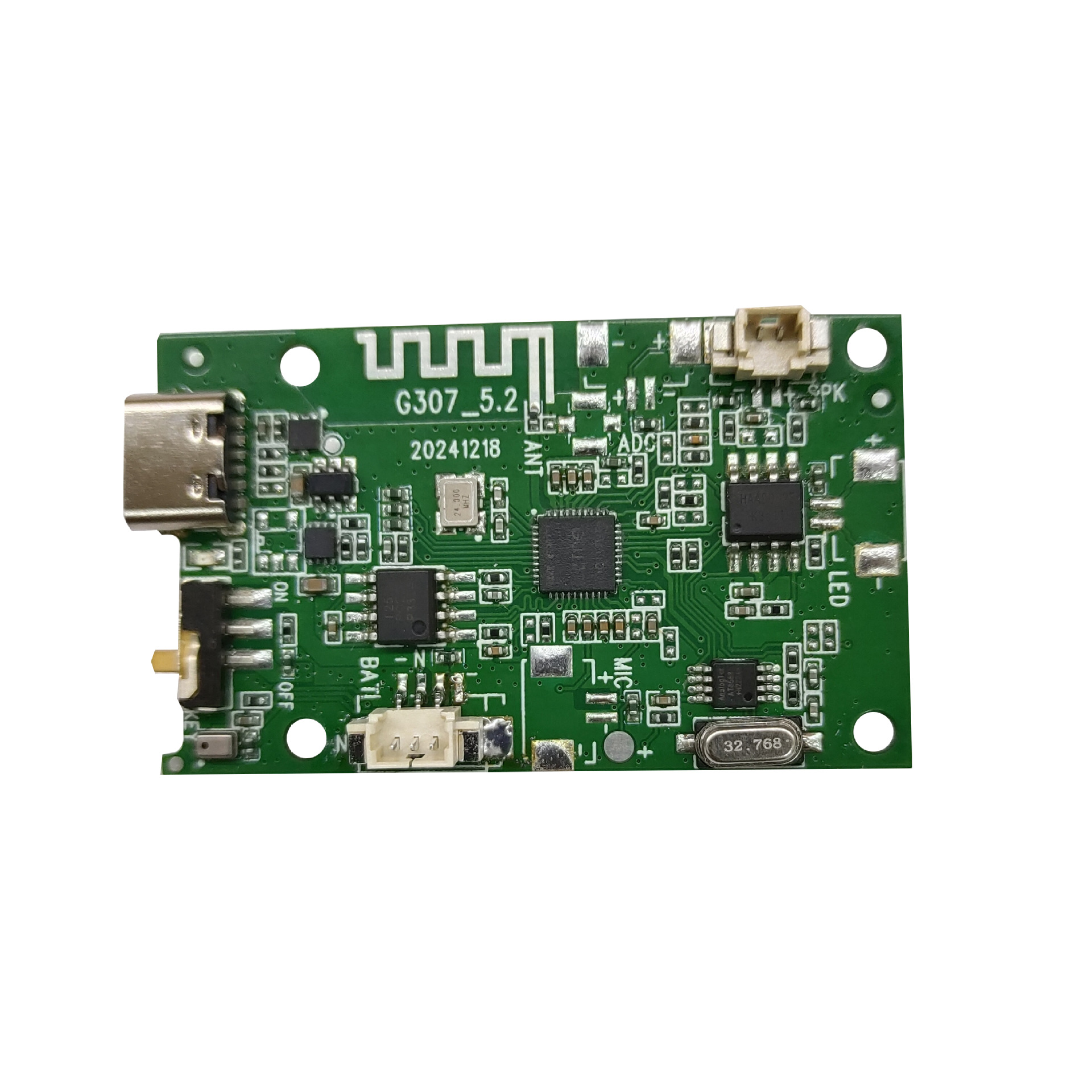 谷萌宝授权智能对话毛绒玩具机芯AI盒子PCBA开发定制电子元器件PCB电路板详情8