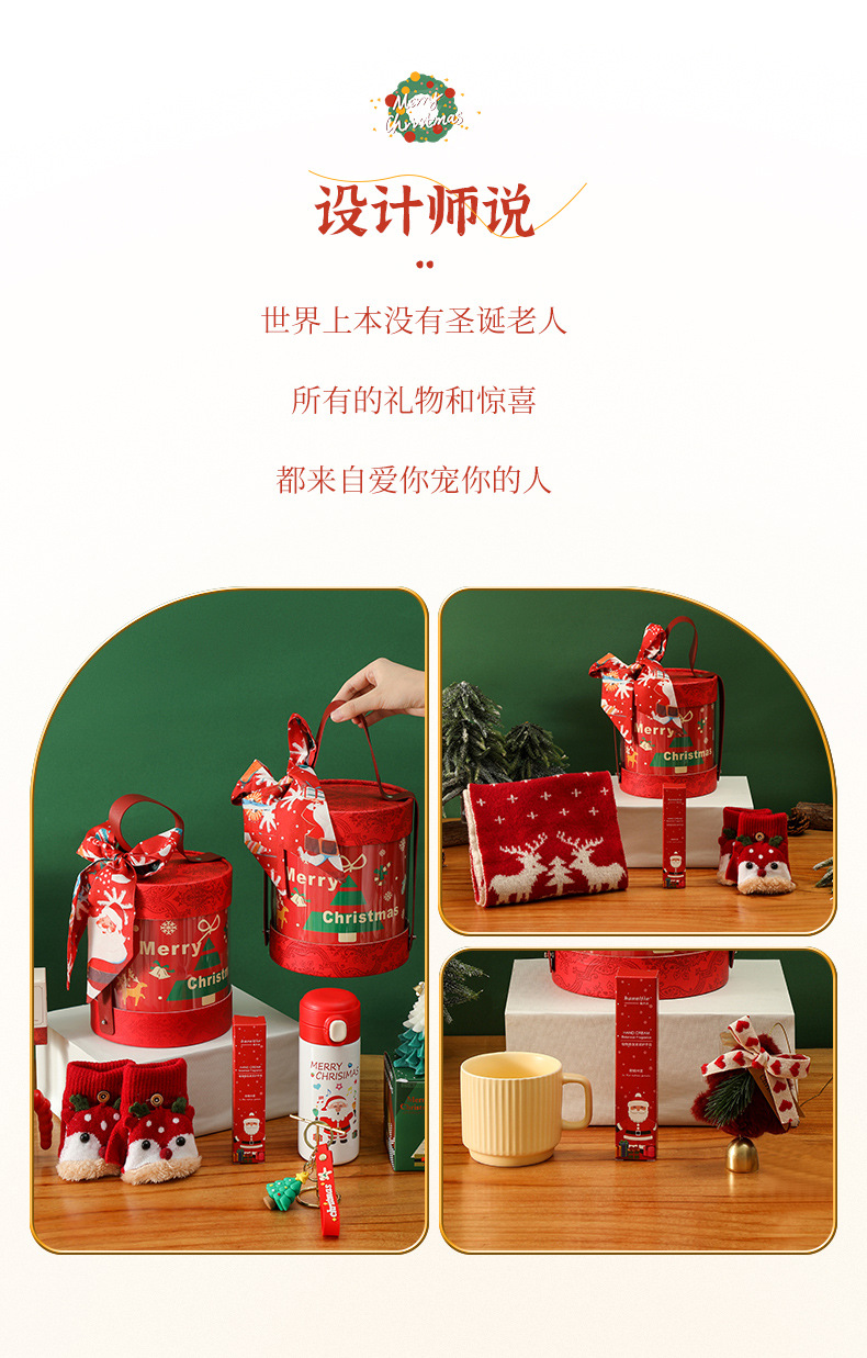 苹果创意新款圣诞节礼物送女友闺蜜伴手礼商务实用节日礼盒办公文化用品详情3
