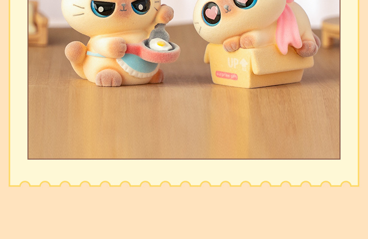 暹罗猫逗泥玩盲盒可爱桌面手办动漫周边摆件多款式植绒公仔盲盒详情18