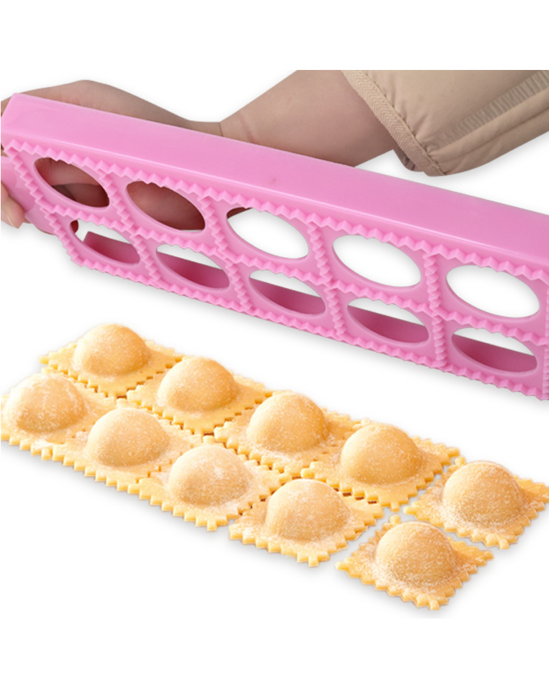 10PC square Italian dumpling molds, fondant cake decorations, new DIY baking tools pic 23