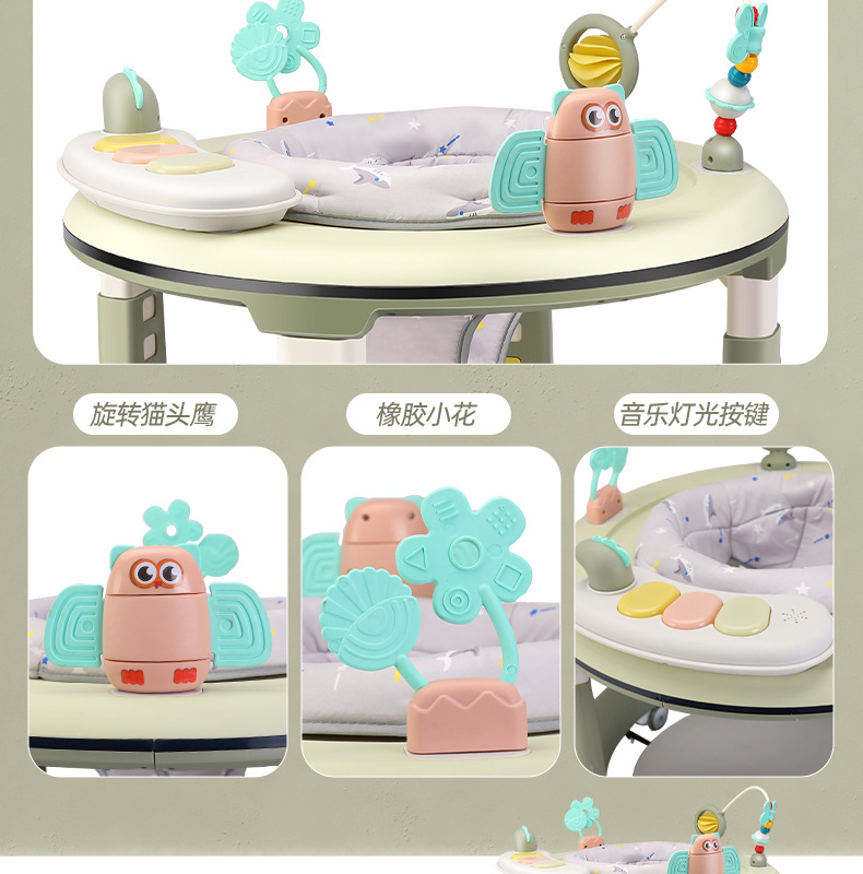 婴儿学步车男女宝宝多功能防侧翻7-18月男女孩可坐可推儿童手推车详情9