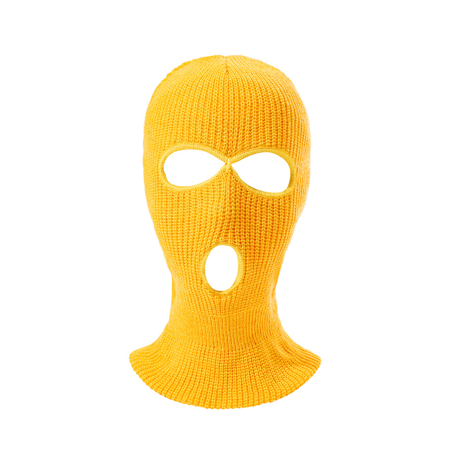Marca [sendona] sombrero de punto influencers nueva tapa de punto de tres agujeros al por mayor color sólido sombrero versátil para adultos sombrero de esquí de cuello cálido para hombres y mujeres pic 7