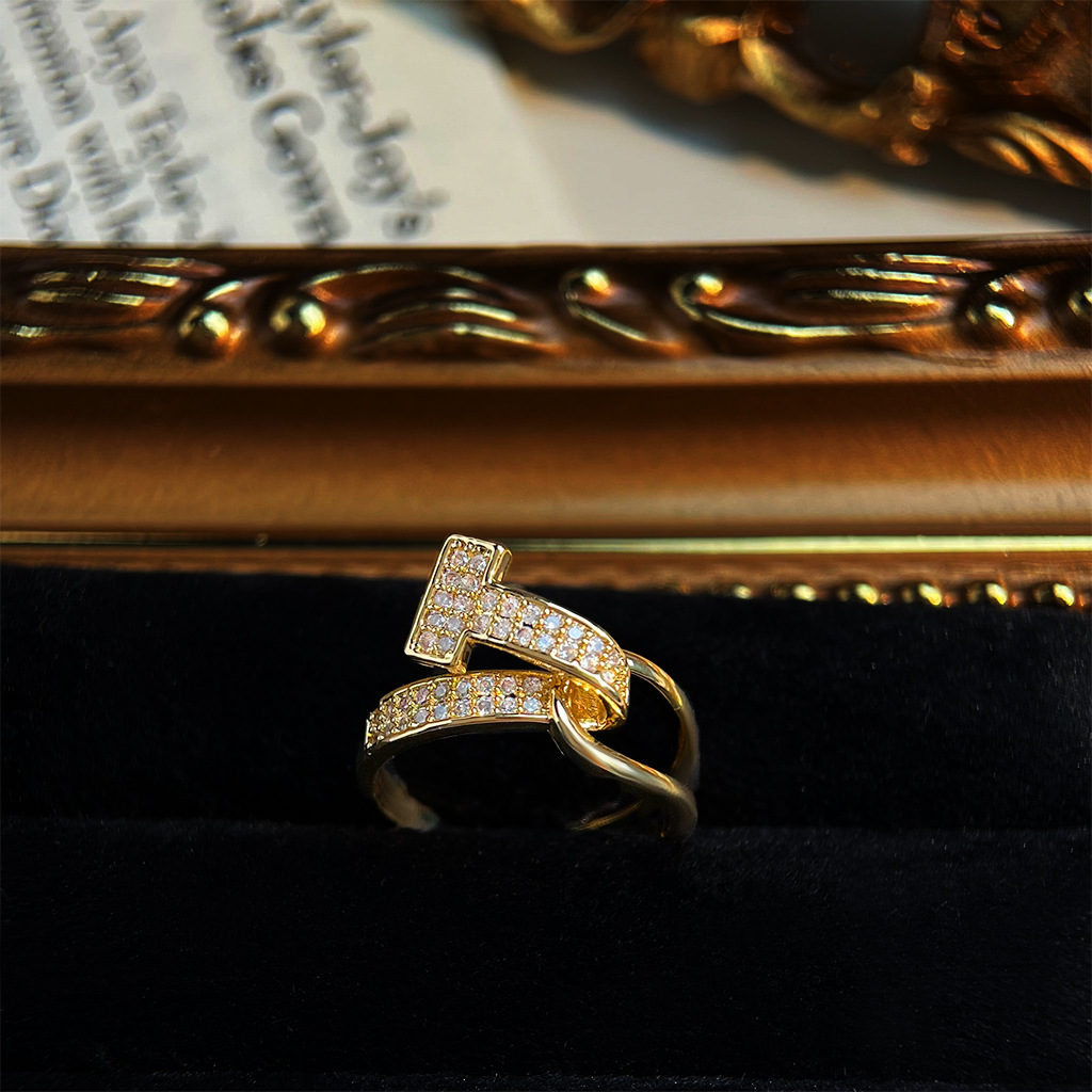 Court Night Banquet ~vintage Mid-style enamel drop glaze ring, retro artistic index finger ring, niche light luxury jewelry pic 44