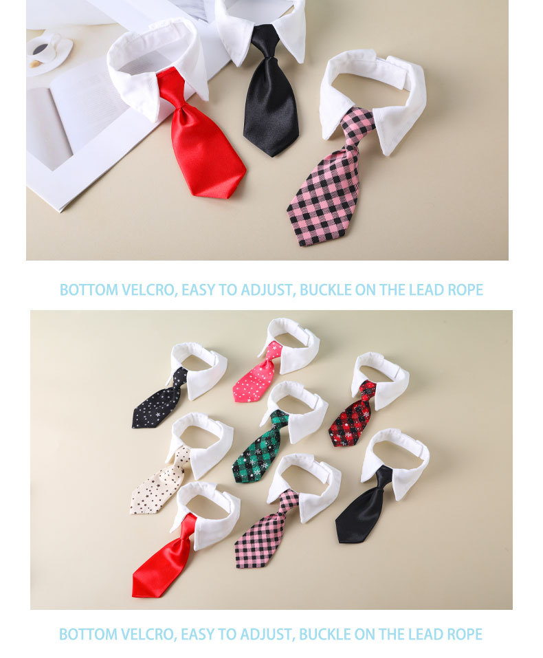 宠物领结领带口水巾狗狗英伦风绅士围脖可爱猫咪饰品项圈现货批发详情13
