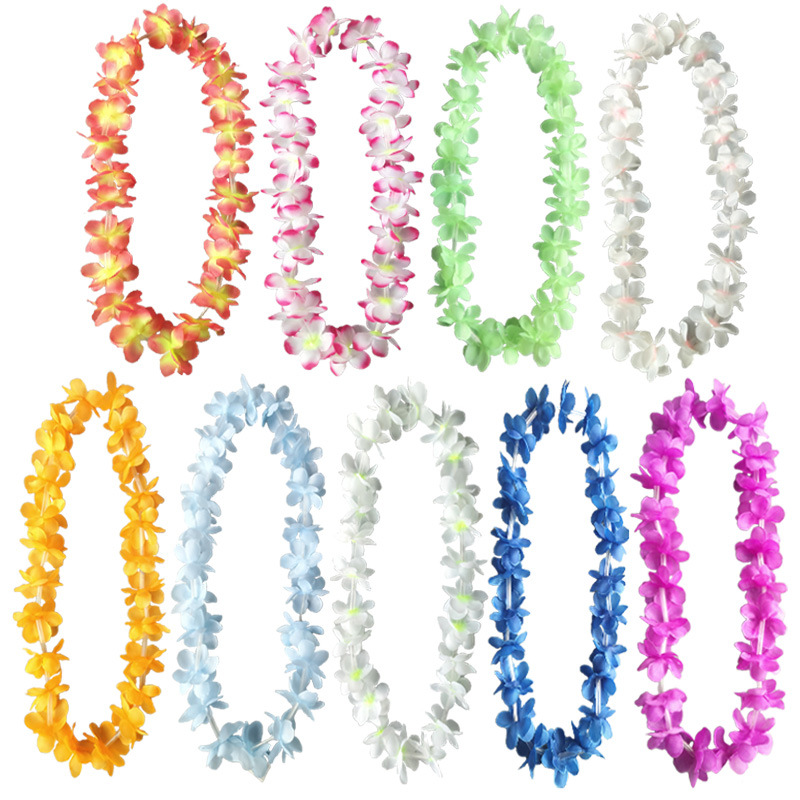 夏威夷发光花环节日派对生活用品跨境货源源头厂家现货供应详情1