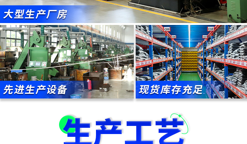 锯齿铁膨胀螺丝一体钉批发空心砖墙专用防松金属膨胀螺钉套装M6M8详情32