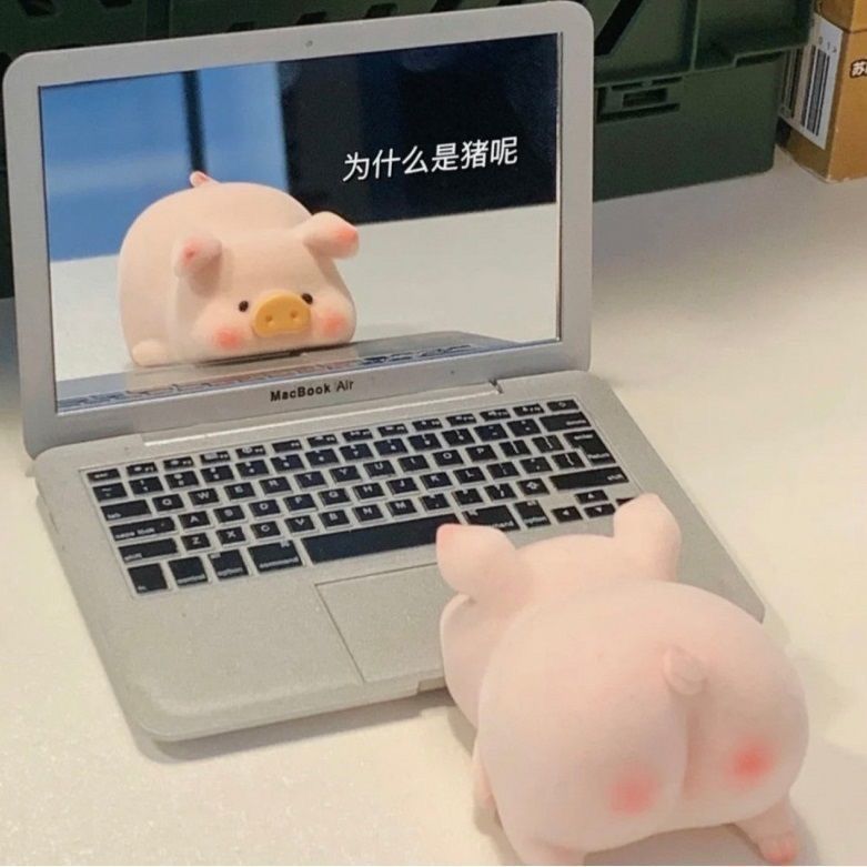 创意迷你电脑小镜子笔记本电脑随身带造型便携折叠苹果化妆镜镜子详情7