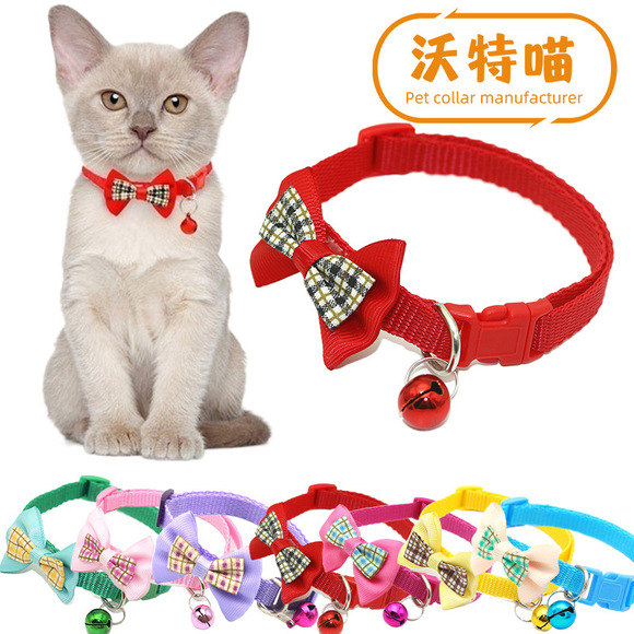 宠物贴布项圈狗狗猫咪项圈单脚印爪印铃铛项圈猫扣项圈爆款项圈详情15