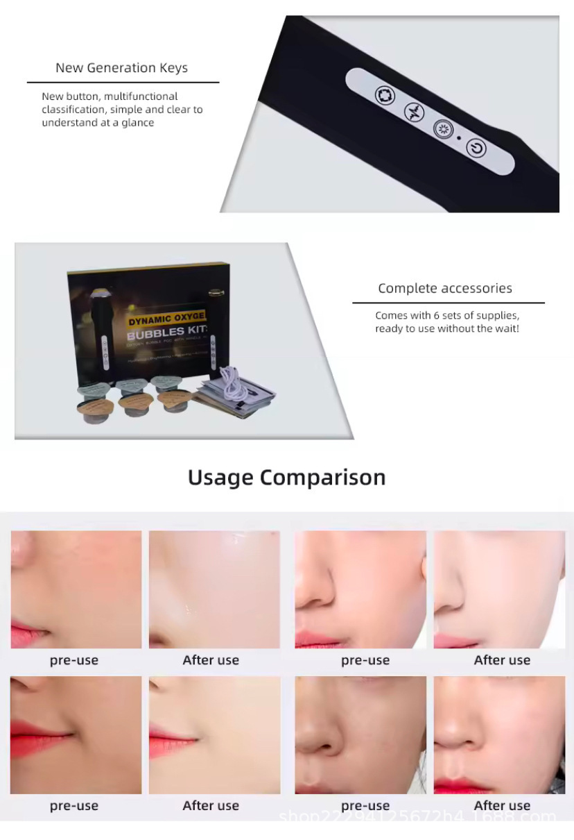 shanilak   焕氧泡泡仪新款面部深层清洁迷你按摩美肤仪手持家用脸部护肤跨境详情7