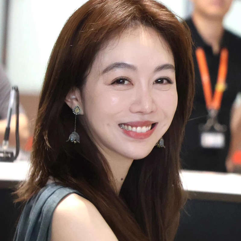 中餐厅姜研同款花朵流苏耳钉女复古轻奢优雅波西米亚小众耳环耳饰详情1