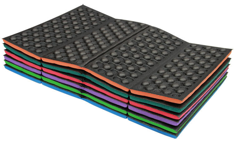 户外便携轻巧蜂窝XPE泡沫四折叠坐垫单人防潮迷你耐脏详情3