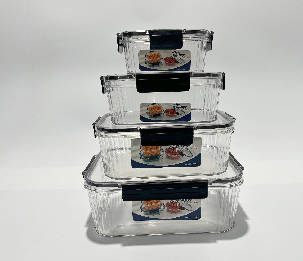 家用厨房食物留样盒食品收纳盒食品级冷冻盒塑料密封保鲜盒货源详情6