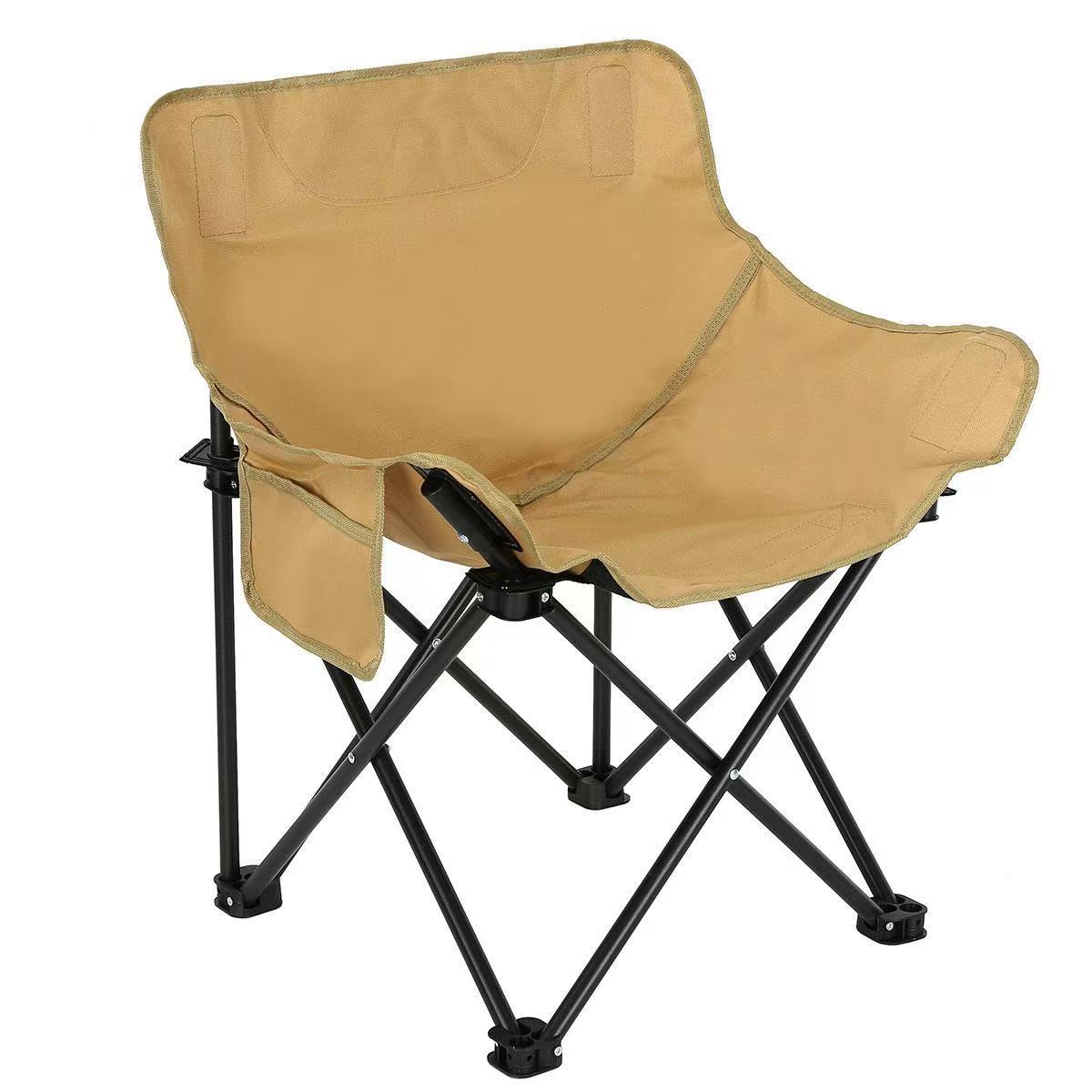 户外便携折叠椅月亮椅露营椅聚餐画画车载便携休闲椅折叠椅钓鱼椅详情24