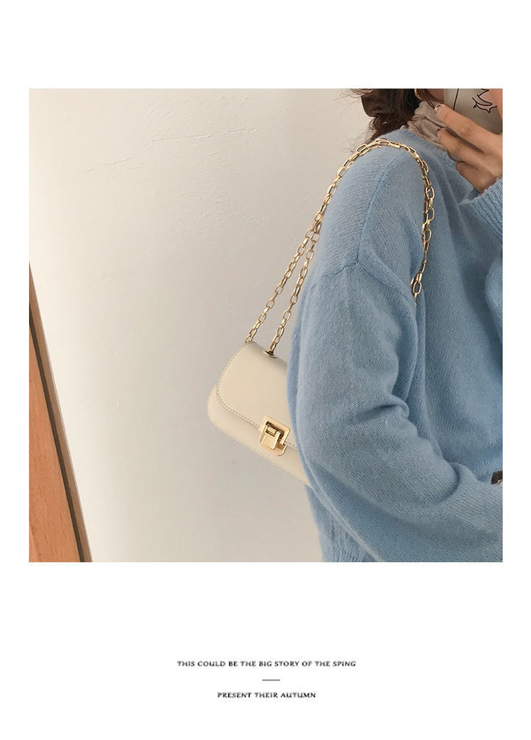 法国小众包包女2025跨境潮复古腋下包高级感洋气链条包百搭斜挎包详情9