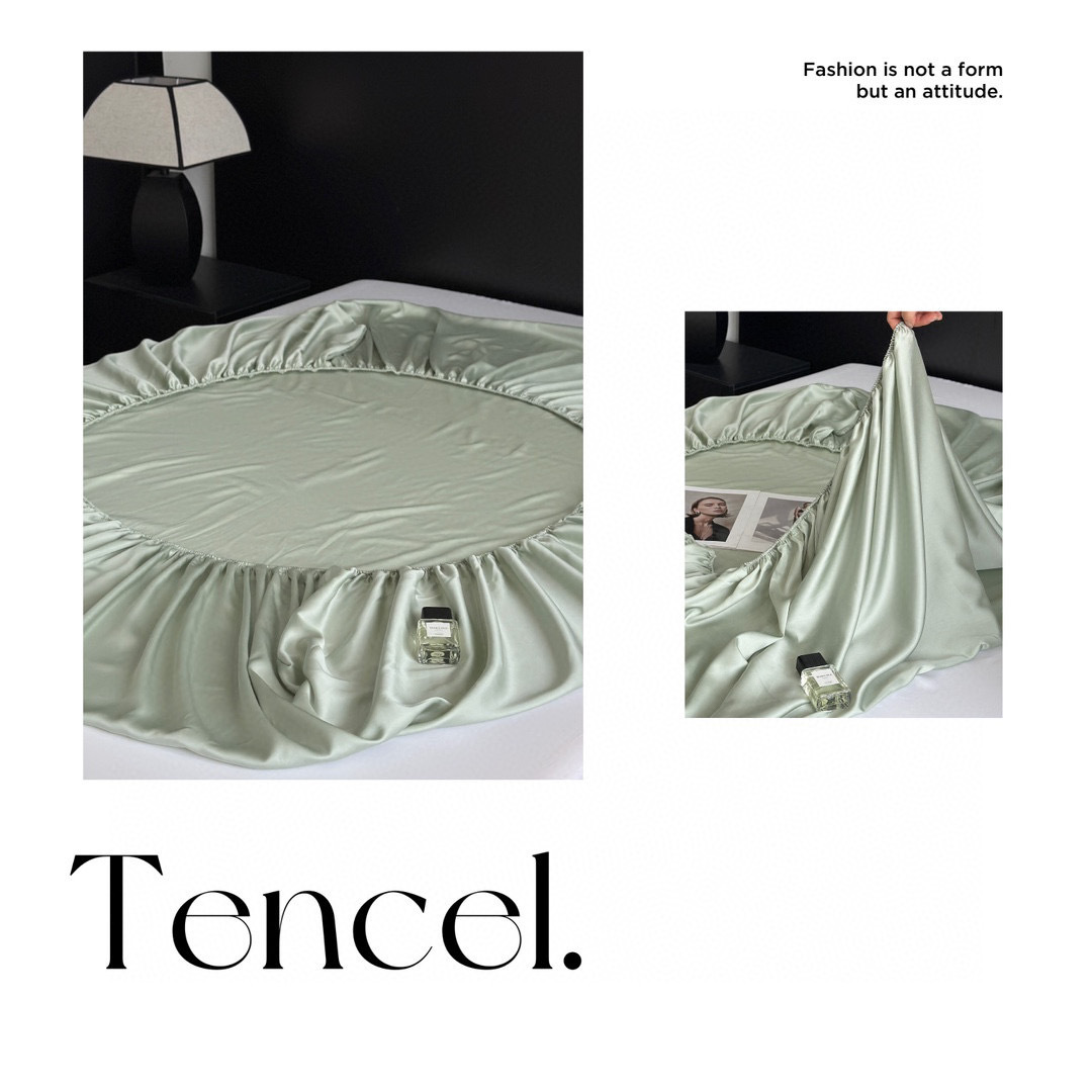 Tencel quilt cover bed cover, single piece, simple and cool summer ice silk bed sheet, suitable for sleeping naked, tatami dust cover pic 35
