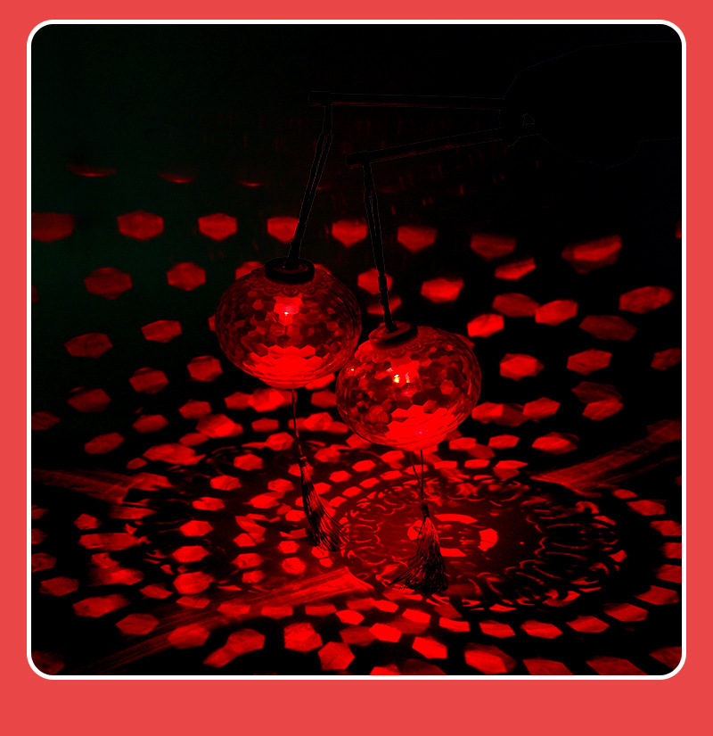 Luminous crystal lanterns for the Year of the Horse in 2026, hand-held children's small lanterns for the Lantern Festival, and projection palace lanterns for the Spring Festival pic 15