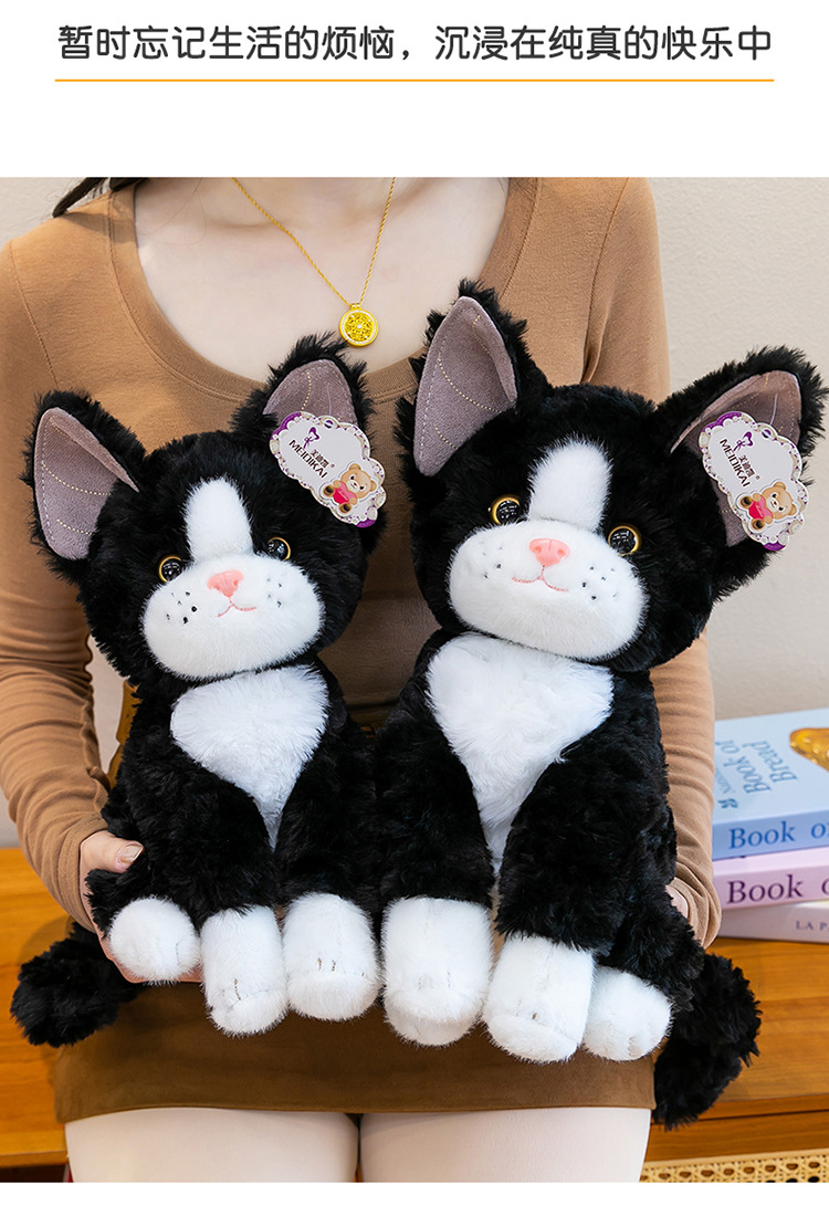 网红德文卷毛猫公仔猫咪玩偶毛绒玩具陪伴安抚娃娃儿童生日礼物女详情27
