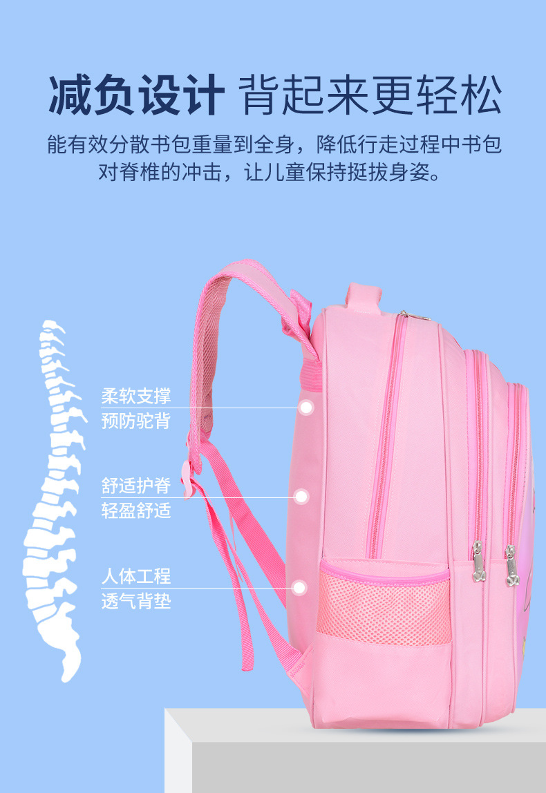 库洛米小学生书包 美乐蒂幼儿园书包3-5岁宝宝大小班儿童双肩背包详情7