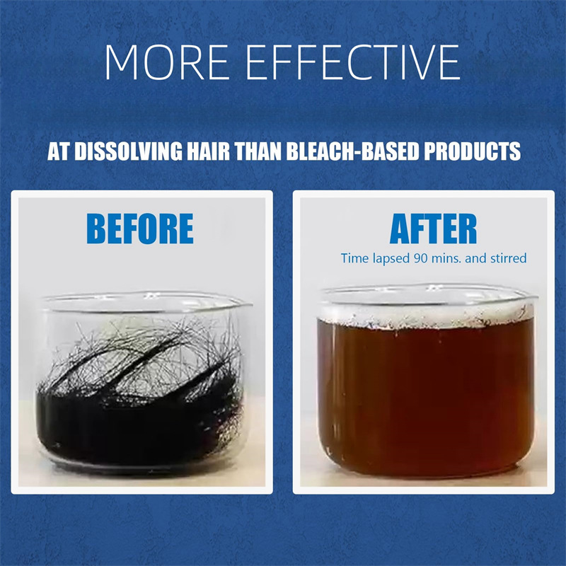 Crystal Lye Drain Opener - Cleaning and Unclogging kitchen and bathroom drain pipes pic 4