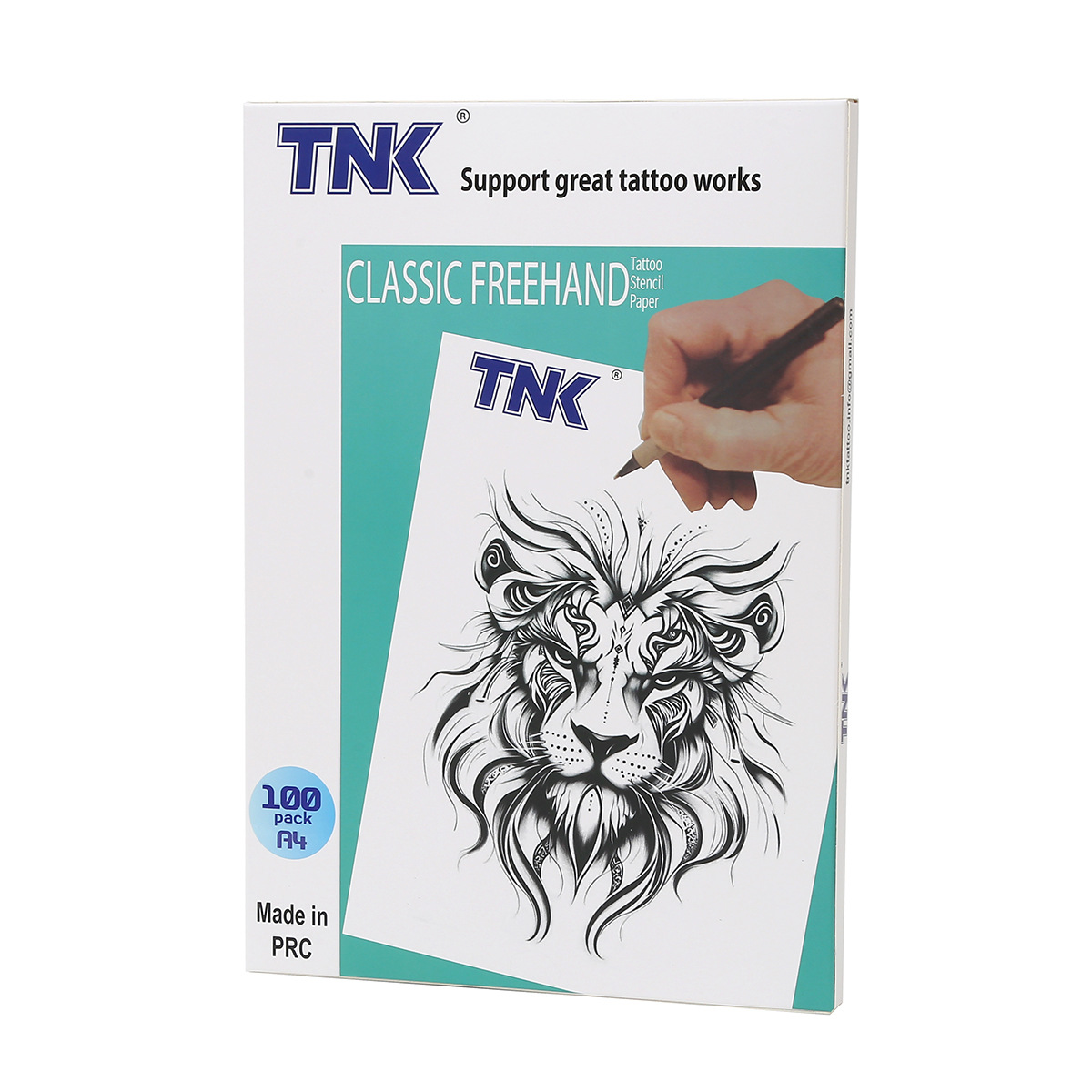 跨境批发纹身手描转印纸纹身转印纸单联转印清晰不掉皮纹身器材详情9