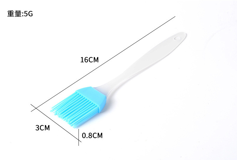 食品级硅胶油刷带盖硅胶油瓶耐高温烧烤烘焙扫BBQ油刷子工厂现货详情6