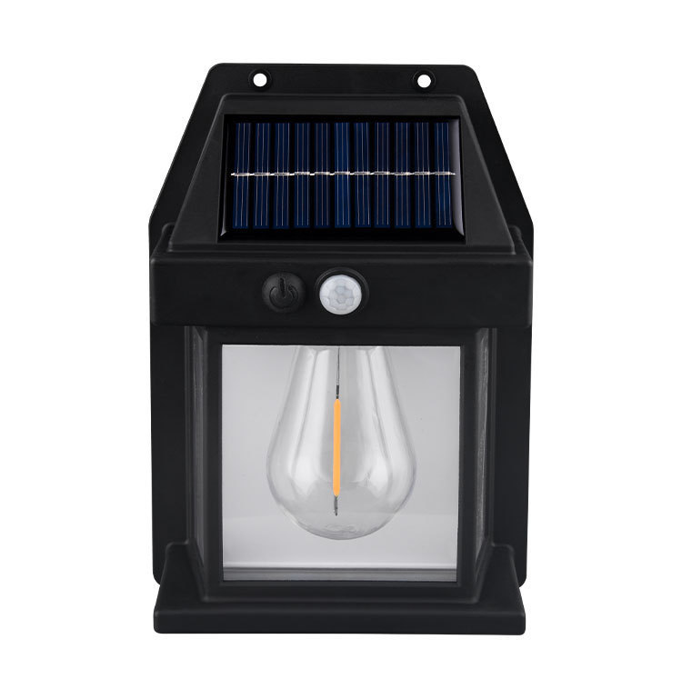 New solar-powered outdoor courtyard wall lamps, human-sensing household garden waterproof outdoor energy-saving street lamps pic 8