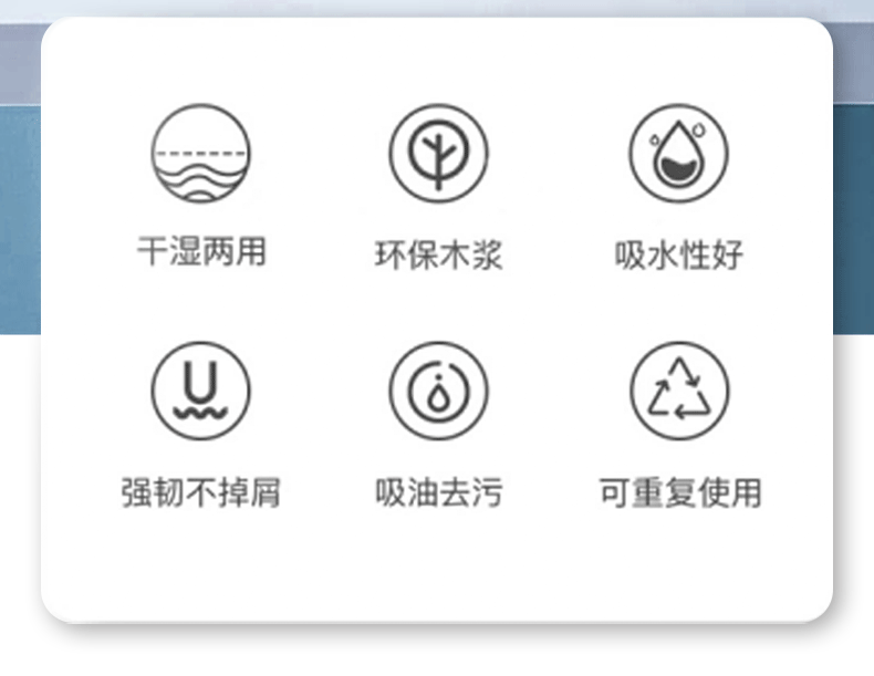 懒人抹布厨房纸巾吸油吸水纸用纸食用超强去油擦手纸干湿两用湿巾详情2