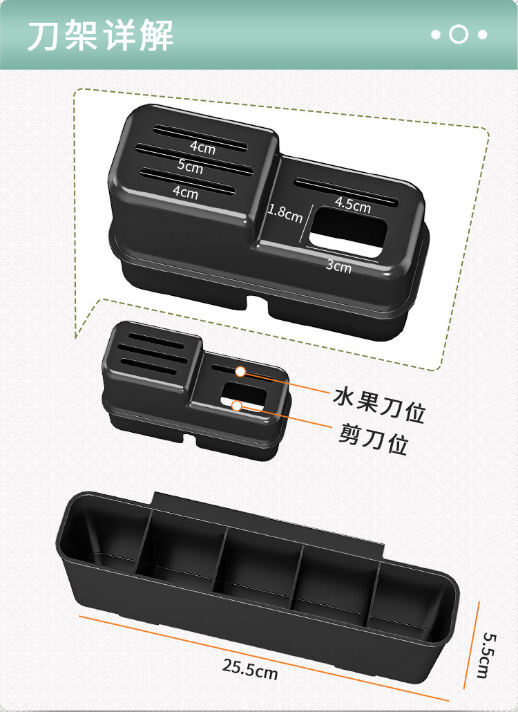 跨境多功能厨房沥水碗架碗碟收纳架台面晾碗架小型整理用品日用百货详情7