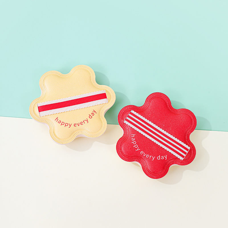 小红花限定粉扑棉花糖大号超软干湿两用化妆海绵美妆工具定制批发详情3