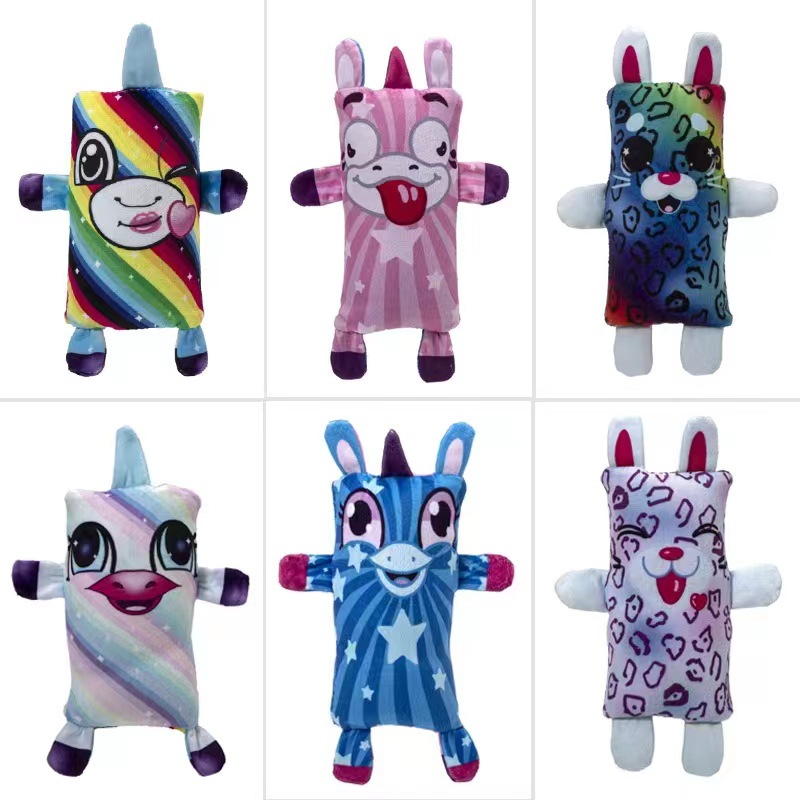 Cross-border new product water snake toy Plush cartoon flip prank doll mascot doll pic 1