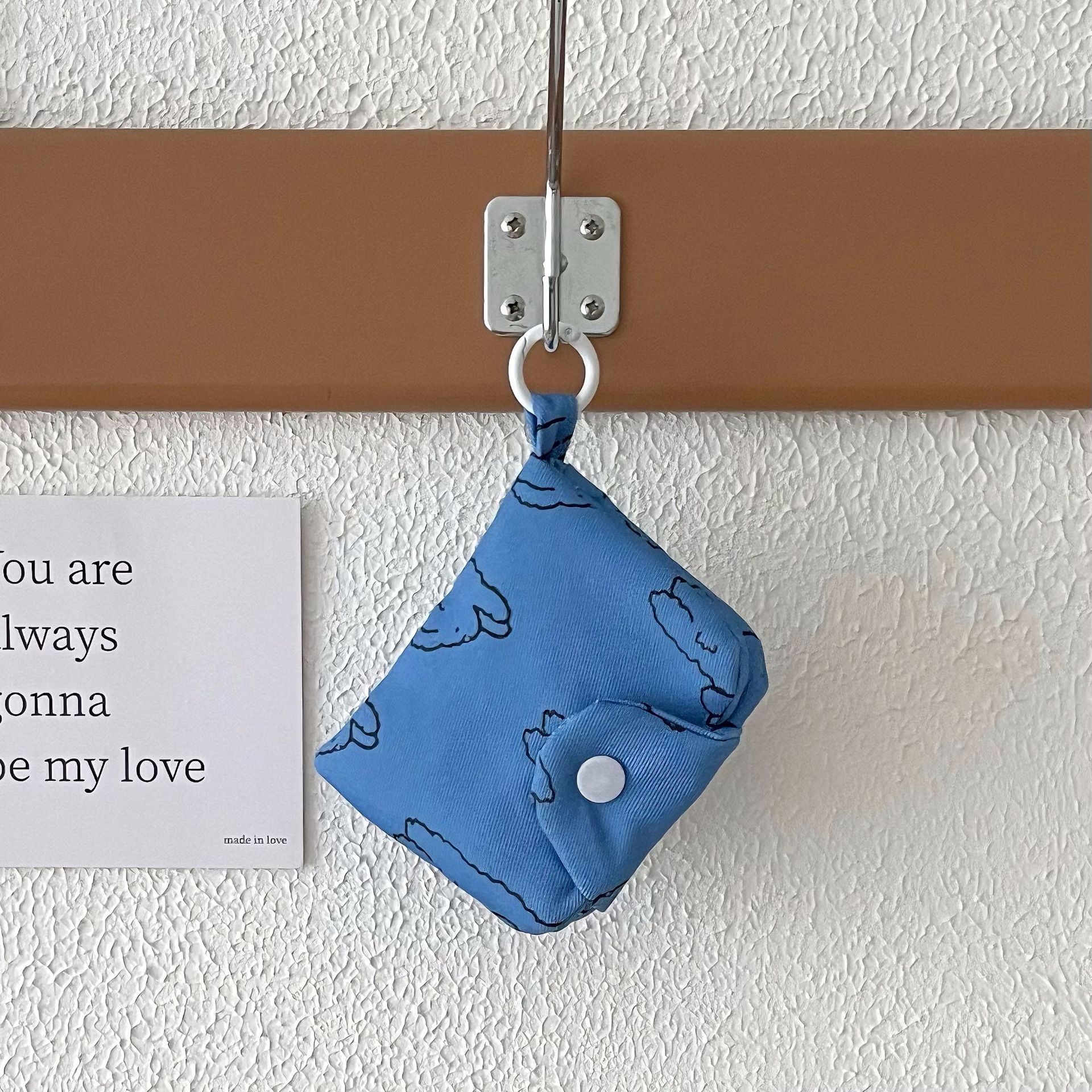 韩国ins蝴蝶结零钱包可爱少女心便携多功能收纳卡包小巧包包挂件详情10