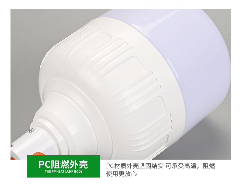 led rechargeable bulb, ultra-bright USB Type-C outdoor camping lamp, household power outage emergency lighting bulb pic 13