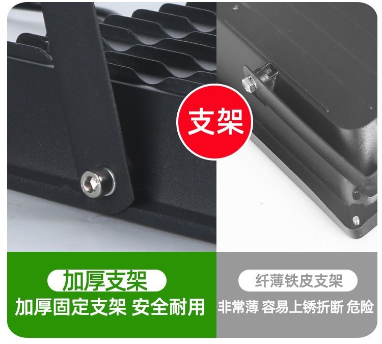 Jiangnan Yaming led floodlights, outdoor waterproof and lightning protection lighting, sign spotlights, ultra-bright street lamps, sports fields and warehouses pic 5