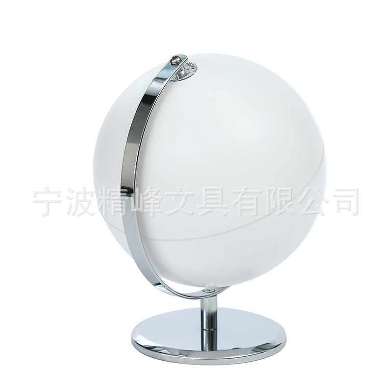 空白地球仪定制语言材质支架高清印刷学生用地球仪专业教学地球仪详情6