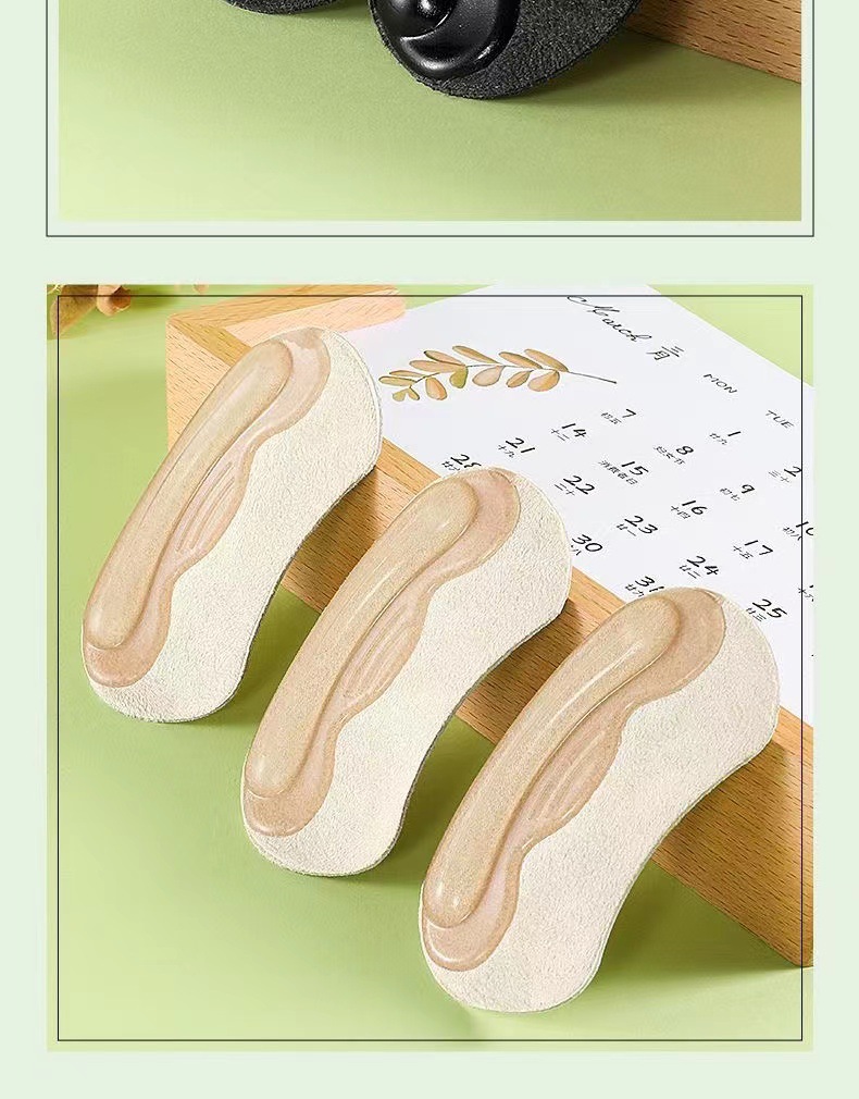 Silicone heel patch shoes have been significantly reduced to prevent heel drop, loafers have anti-friction heel patches, and high heels have cowhide half-size pads pic 15