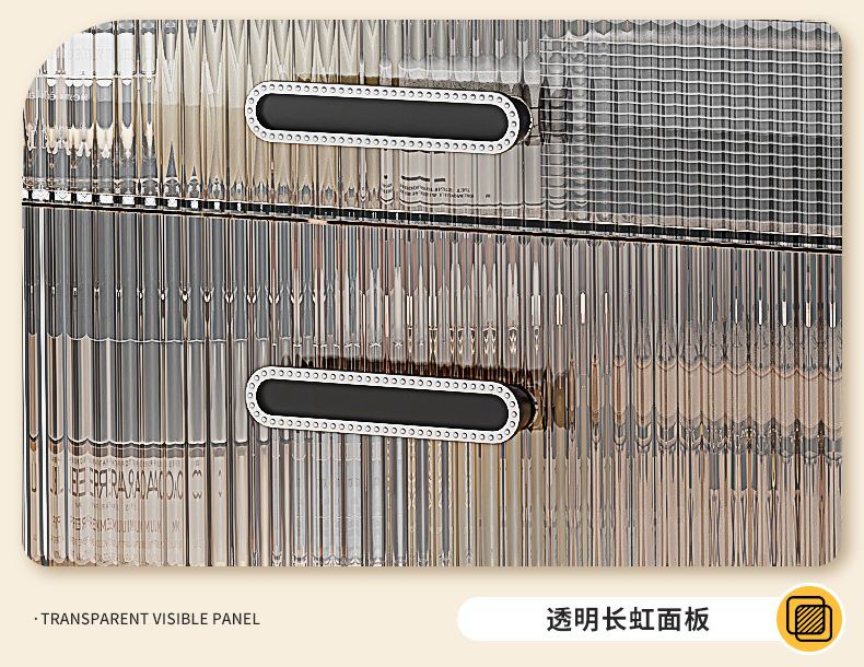 桌面化妆品收纳盒透明口红化妆刷置物架梳妆台护肤品香水收纳盒子详情18