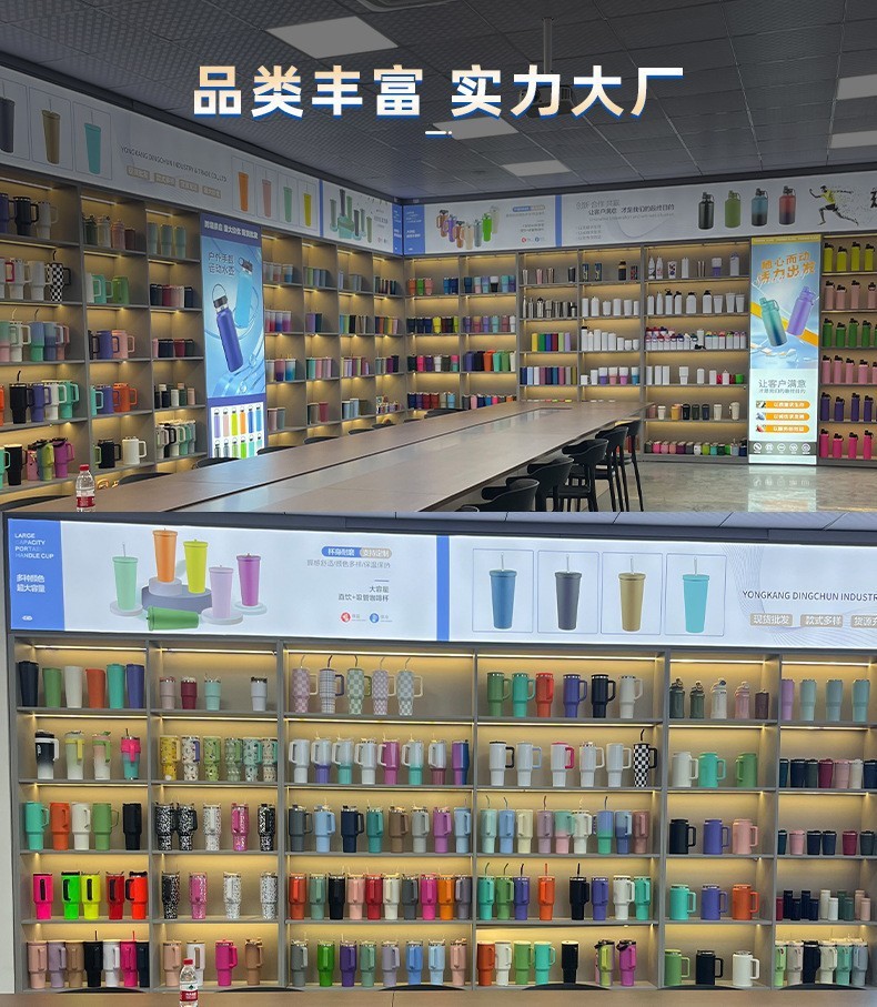 铃兰花咖啡杯316不锈钢保温杯高颜值便携水杯大容量车载杯子定制详情4