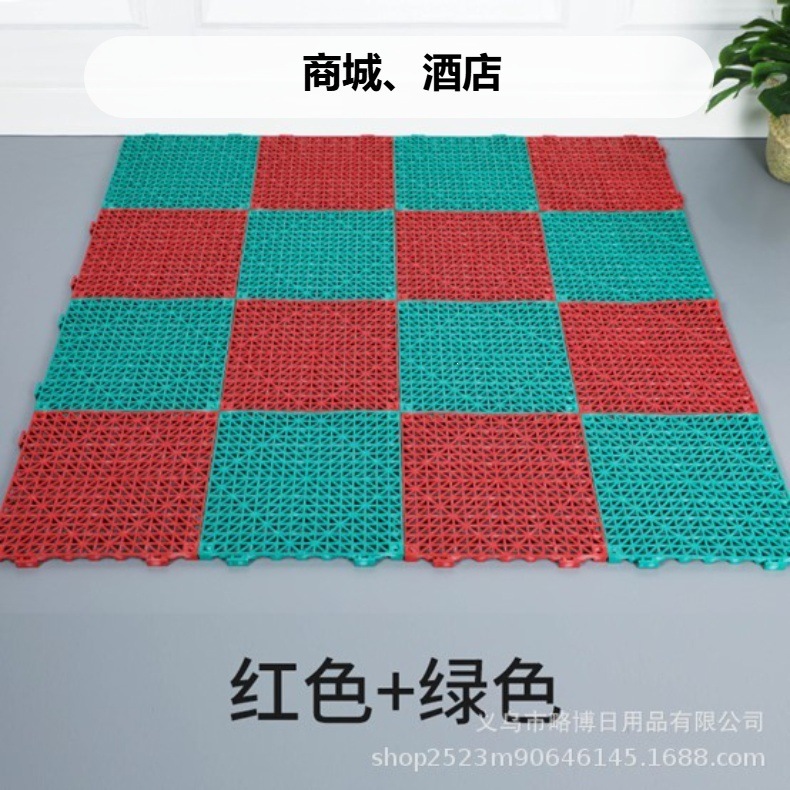 Engineering spliced floor MATS, bathroom anti-slip foot MATS, bathroom shower room bathing floor MATS, swimming pool waterproof and hydrophobic spliced MATS pic 2